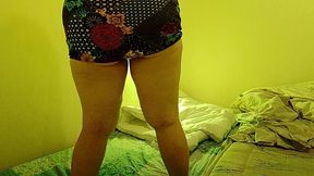 vivi guedez - gostoso ela cavalga e goza gostoso na pica e ainda pede leitinho na bucete de ladinho