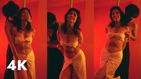 Umi: Cleopatra tied up and tickled at costume party egyptian queen - 4K