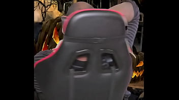 Hung Boy Stroking Big Dick Ghost Face for Halloween