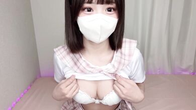 Naughty & Cute Japanese Girl Gets Shy With Her Secret Toy
