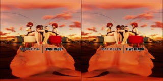 KANTAI COLLECTION - DESTROYERS QUARTET FOOTJOB [5K UNCENSORED VR HENTAI]