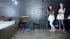 TWO MAIDS FARTING AND CLEAN PART 1 BY ANITA AND ARETHA LUDE CAM By ALINE FULL HD