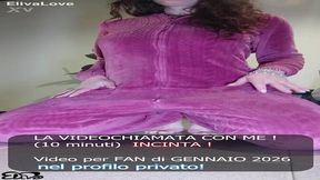 Amateur Pregnant Girlfriend Gets Pounded in POV Camgirl Video Call