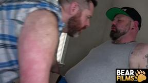 BEARFILMS Tattooed Skott Locke Destroys Fat Bear Bjorn Johnsson
