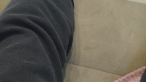 Alpha POV: Sweatpants & Barefoot Soles Worship Tease