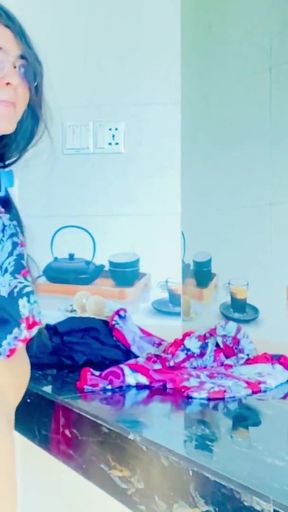 Spectacular moment from &quot;While I was cooking in the kitchen, my  boy felt the sweet scent of his stepmother&amp;#039;s pussy.&quot;