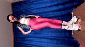 Skinny girl from 1980`s loves to stand on floor-face (part 4 of 8), flo746x 1080p