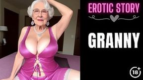 Threesome with Sexy Silvered Sluts and Elderly Cougar, Part 1