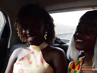 Sexually excited Cheating Ebony Wife Invites BFF Over & Licks Her Constricted Cunt Raw