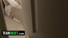 Stepdaughter "Can I Try (a BJ) on You and See if I Do It Right?" POV Sex