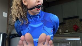 Samus tied and gagged