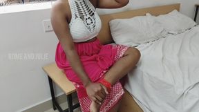 Bestie when her husband not in home full sex Tamil clear audio