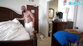 Busty Dirty Maid Fucks Hotel Guest For Extra Tip