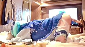 yukimiku tinkle-chan anal drilling with long dildo part 2 (4k remaster)