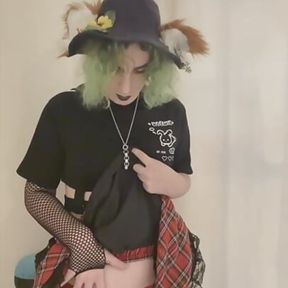 (Trans) Goth Girl Desperately Pisses Herself (Because Nobody Else Will!)