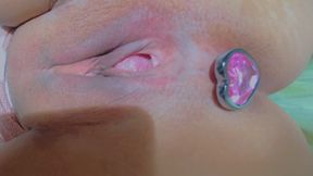 JOI POV - Girl uses dildo in anal masturbation, do you want to fuck me?