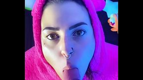 getting cum in my mouth like a good girl