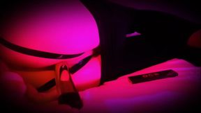 Big Ass TS Pounds Hole with Massive Dildo Cums Gushing Everywhere