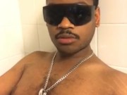 Relaxed in hot bubble bath
