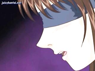 Bound up anime screwed with toys