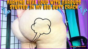 Farting Real Loud With Earbuds Stuffed In My Big Butt Crack 1920x1080 WMV