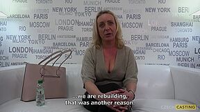 Sultry European Stepmommy Gerlinda Casting