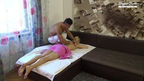big titted sharon white unexpected sex with in-home massage