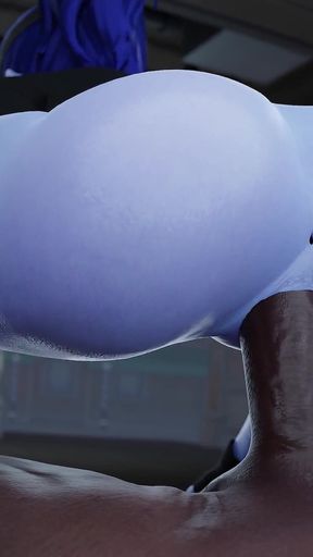 Pizzamaker Widowmaker Fuck with BBC Client 3D Overwatch Animation