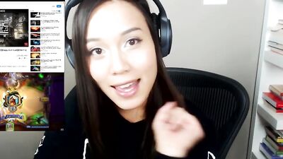 NovaPatra Forgets her Twitch Stream is on and Faps