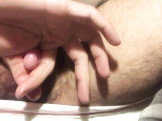 FTM WEENIE - Close up of a throbbing climax