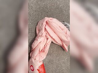 Pumping up a big blow up doll