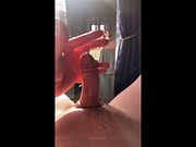 Was feeling horny in the sunshine. Check out the slow motion cum shot at the end.