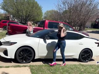 PAWG mother I'd like to fuck Besties Get Dicked Down by Large Built Spouse!