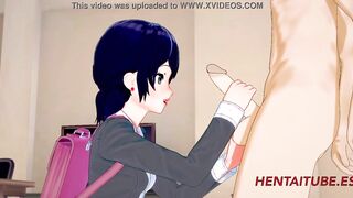 Boku No Hero Ladybug Anime 3D - Ladybug Hand Job and Oral Sex to