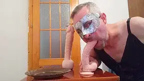 Gay Sissy Fuck Huge Dildo