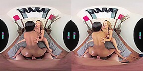 VRHUSH Naughty threesome with Richelle and Lala