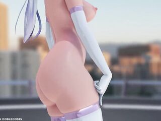 [MMD]HAKU White Suit (????) - Phone Number(??? ???) R-18