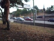 wanking near highway