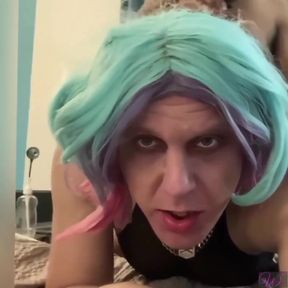 Hotel Hookup with My Sissy CD Neighbor