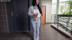 Modelo Chilena follando en el elevador