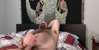 Bear Hole Stretch and Jack off