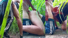 me cogio tres veces y me pidio regresar despues.