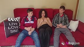 Lily Makes Lockdown Easy By Banging Her Roommates