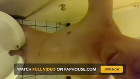 Precumming, Flatulence and Peeing in a Sink