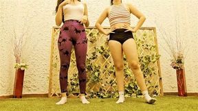 a very sexy yoga section ??