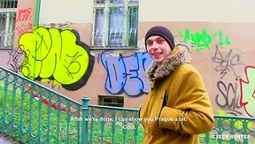 Plump Cheeks Passionate Moans: Horny Boy Rides Glory Hole Hard – CzechHunter