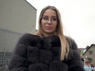 Public Agent – Sexy looking mother I'd like to fuck in Glasses has a ideal body for a hard quick pov bang