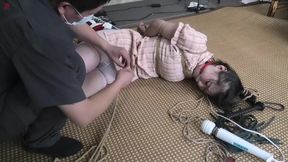Amazing Asian Brunette Takes Damn Hot Exam with Fetish Toys and BDSM