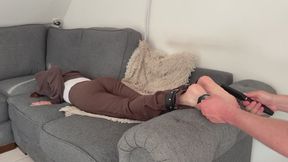 Jenny’s Ticklish Soles – Bound Feet, Brushes, Toothbrushes & Full Body Tickling
