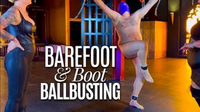 Barefoot & Boot Ballbusting